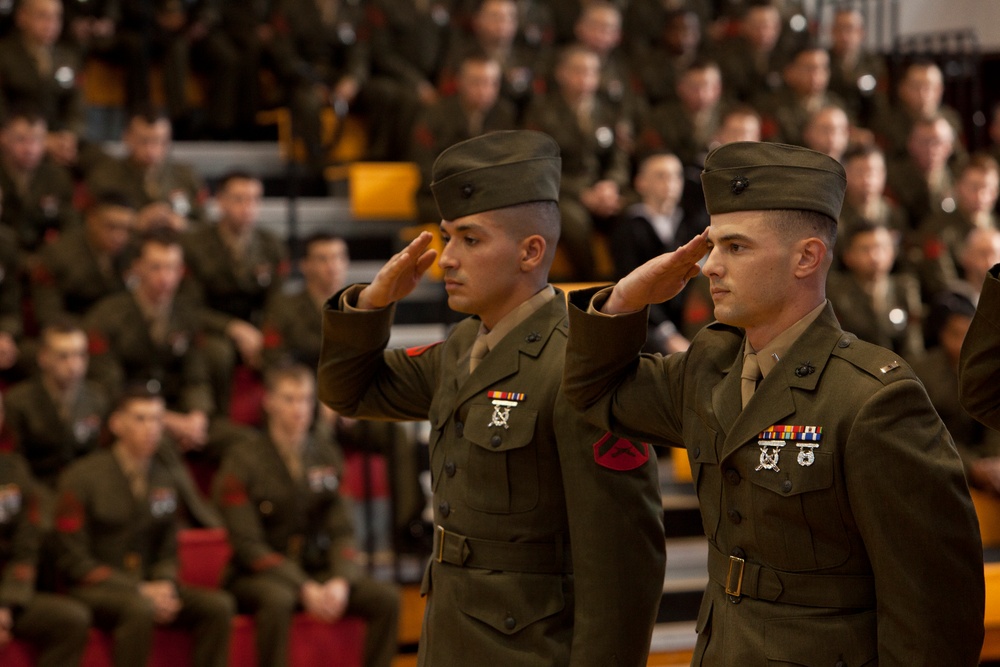 2nd Marine Division 74th Battle Colors Rededication / Awards Ceremony
