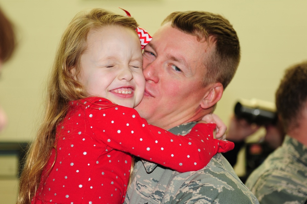 From sand to snow: 180th Fighter Wing Security Forces Airmen return from overseas deployment