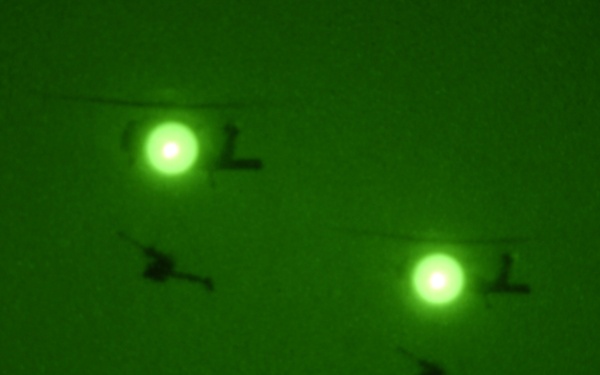 4th IBCT exercise combined air, ground night assault