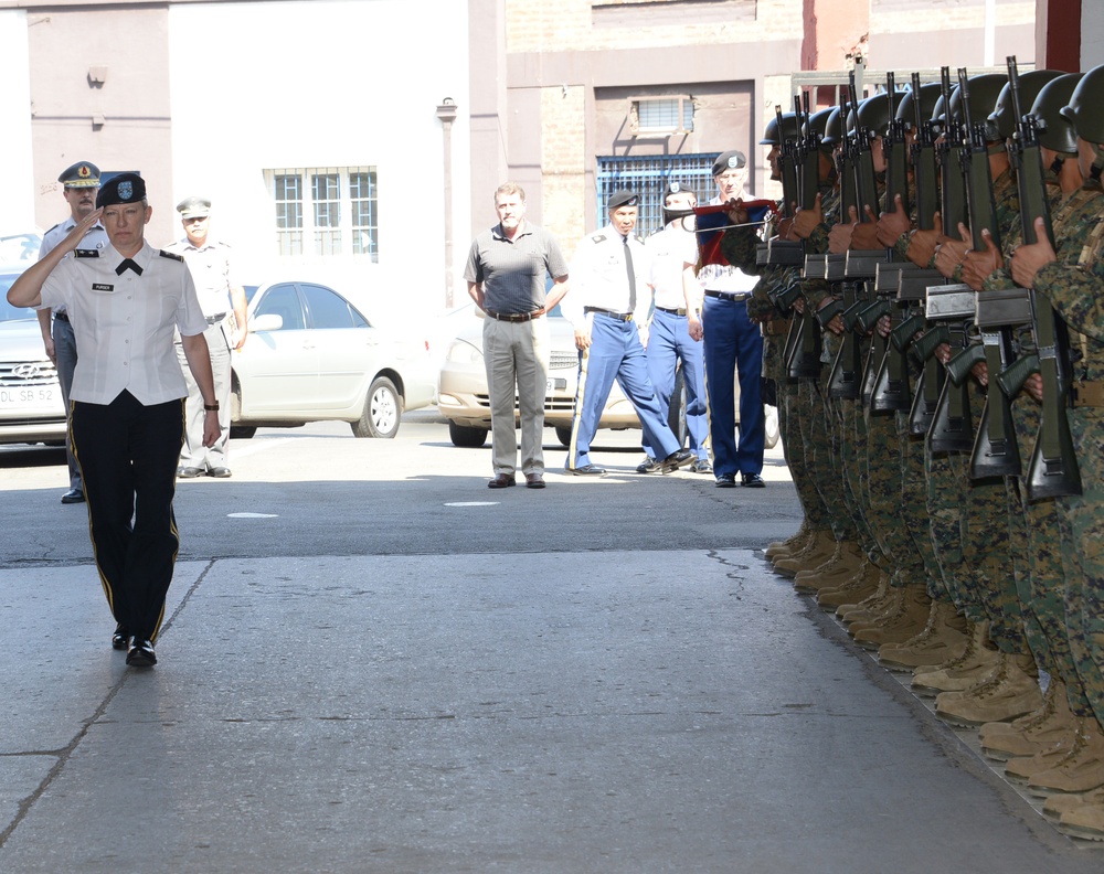 108th leadership provides insight to Chilean army