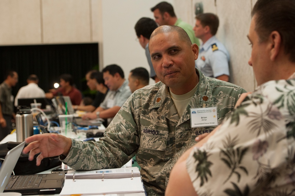DOD, civilian partners evaluate cyber threats during 2015 Honolulu Maritime Cybersecurity Exercise
