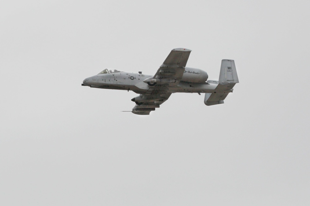 A-10 search and rescue exercise