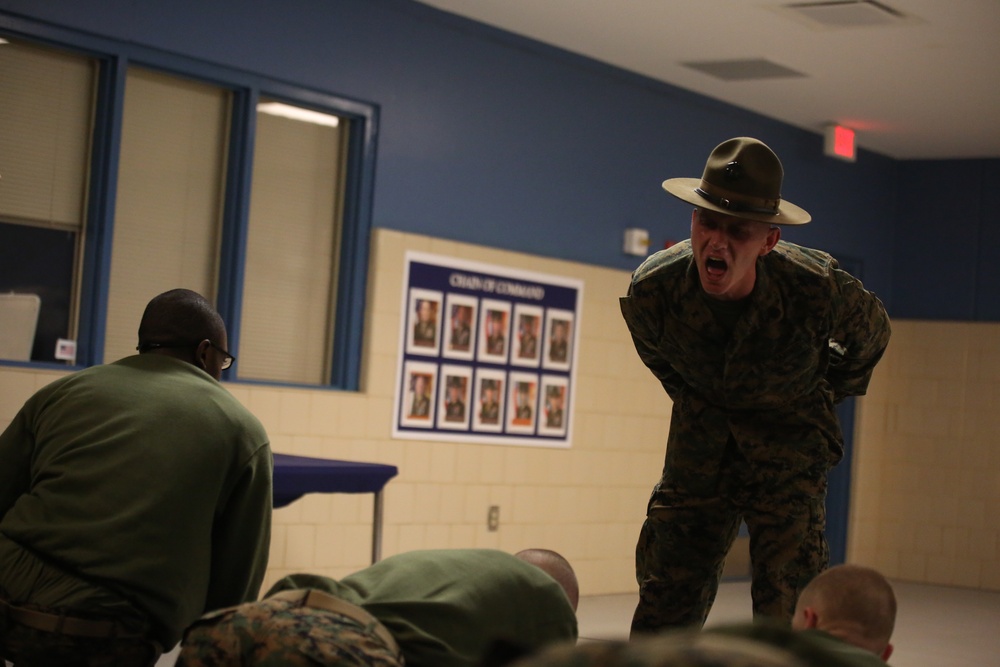 Photo Gallery: Parris Island recruits wake up, begin journey for title Marine