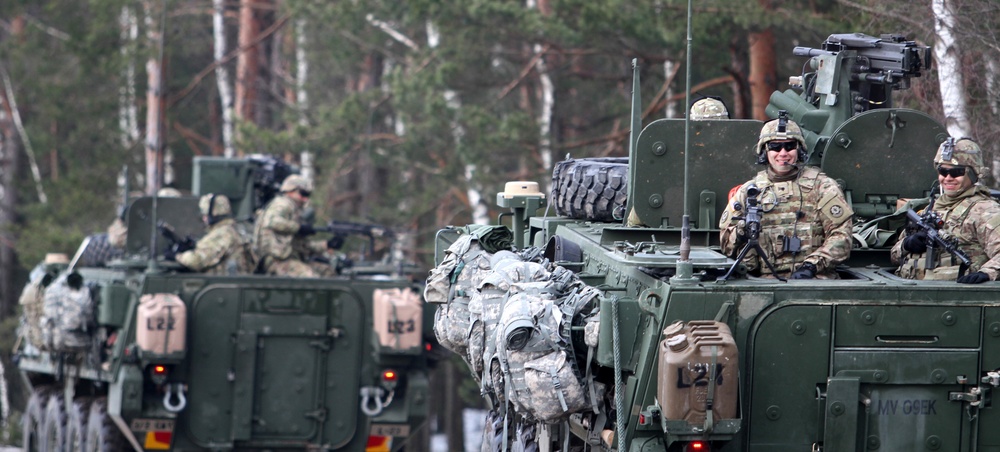 US and Lithuanian training