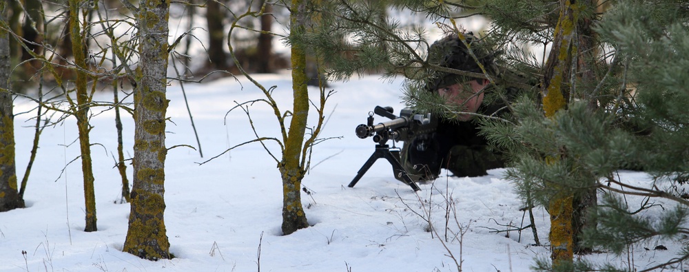 US and Lithuanian training