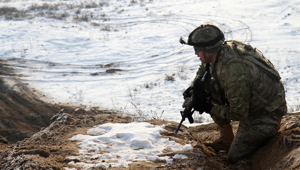 US and Lithuanian training