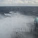 USS Comstock in heavy seas