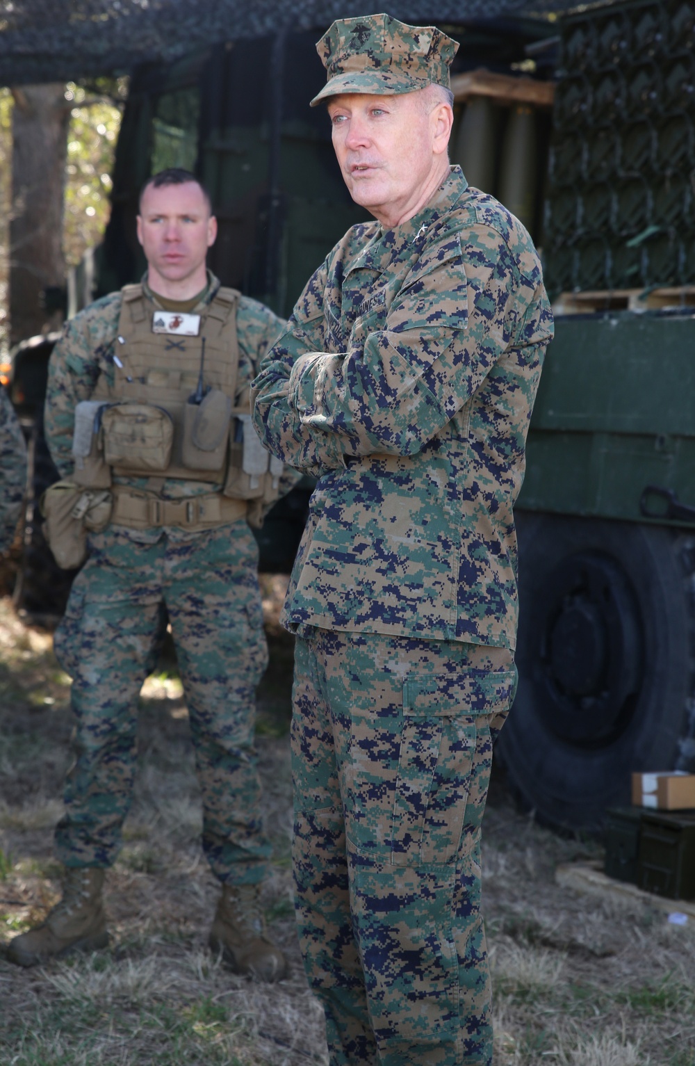 Commandant of the Marine Corps visits Integrated Task Force Marines