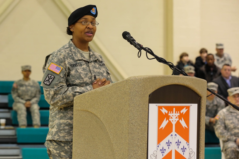 302nd Signal Battalion Change of Responsibility