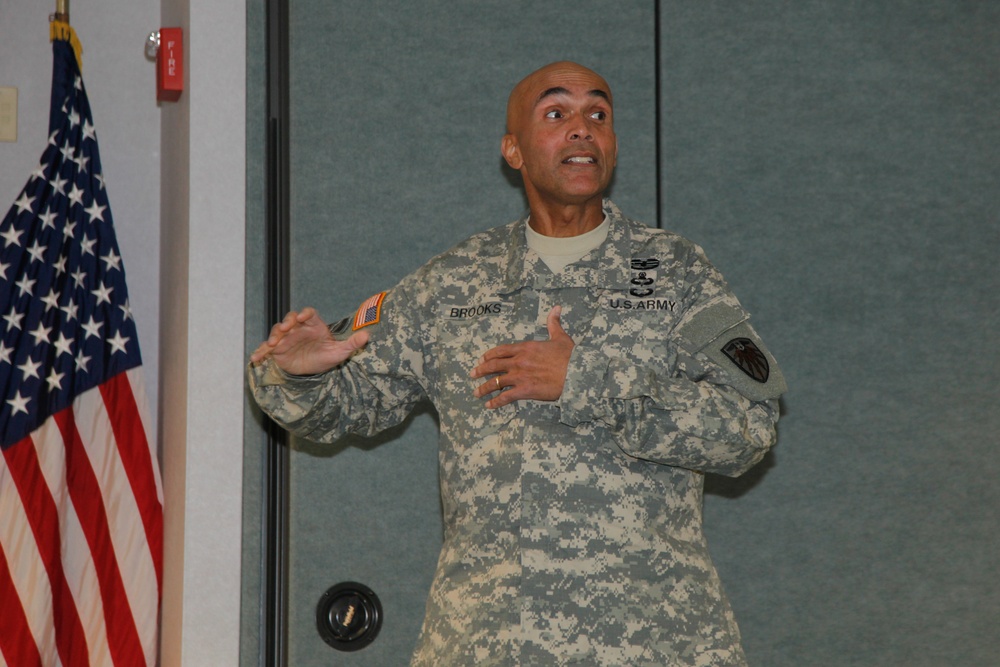 CSM Patrick Brooks visit