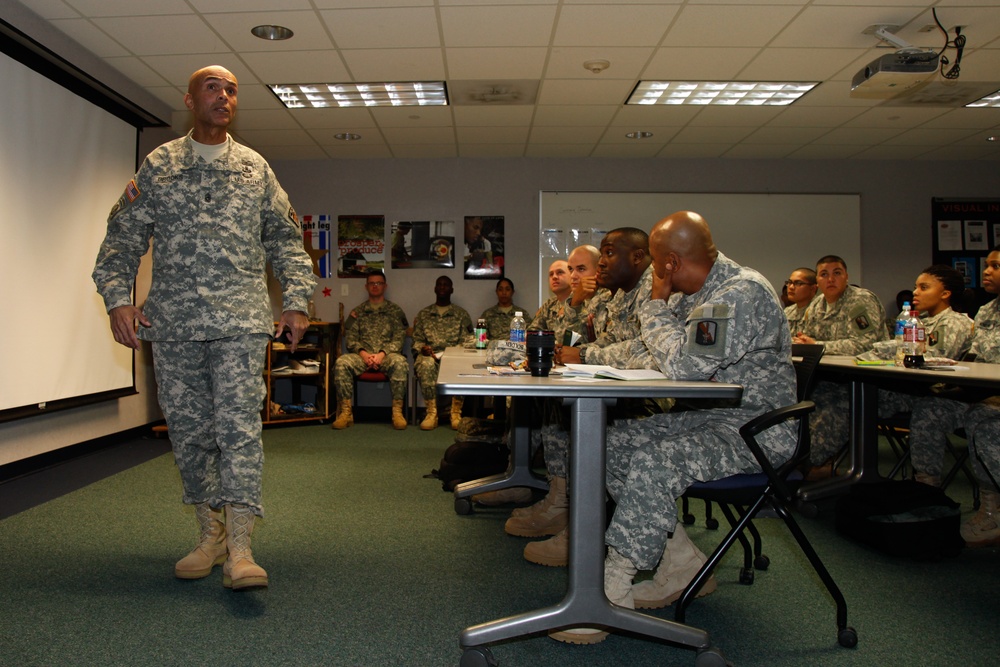 CSM Patrick Brooks visit