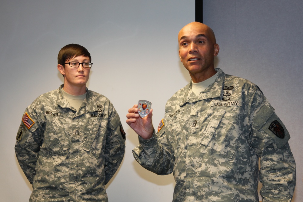 CSM Patrick Brooks visit