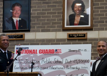 Mississippi National Guard and Jackson Public Schools partner for a stronger future