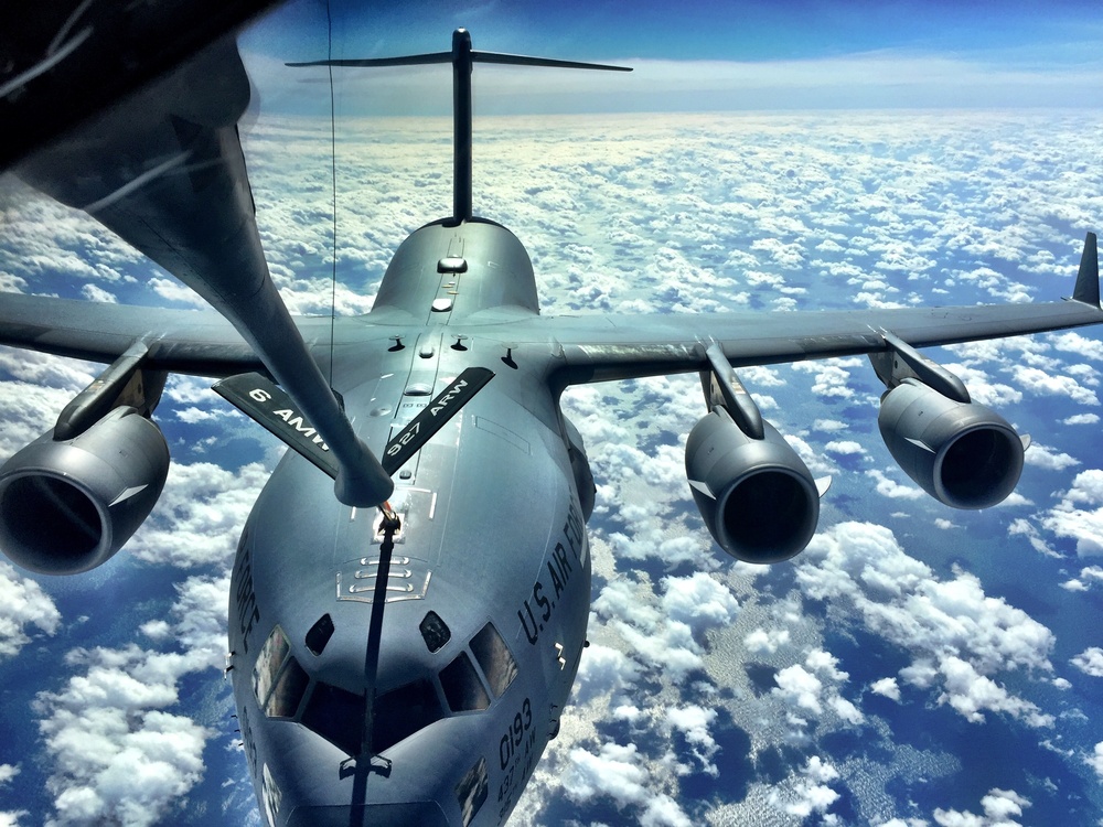 MacDill KC-135 refuel training mission