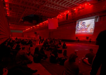 USS Rushmore Super Bowl party