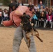 K-9 unit demonstrates skills at Joshua Tree Elementary