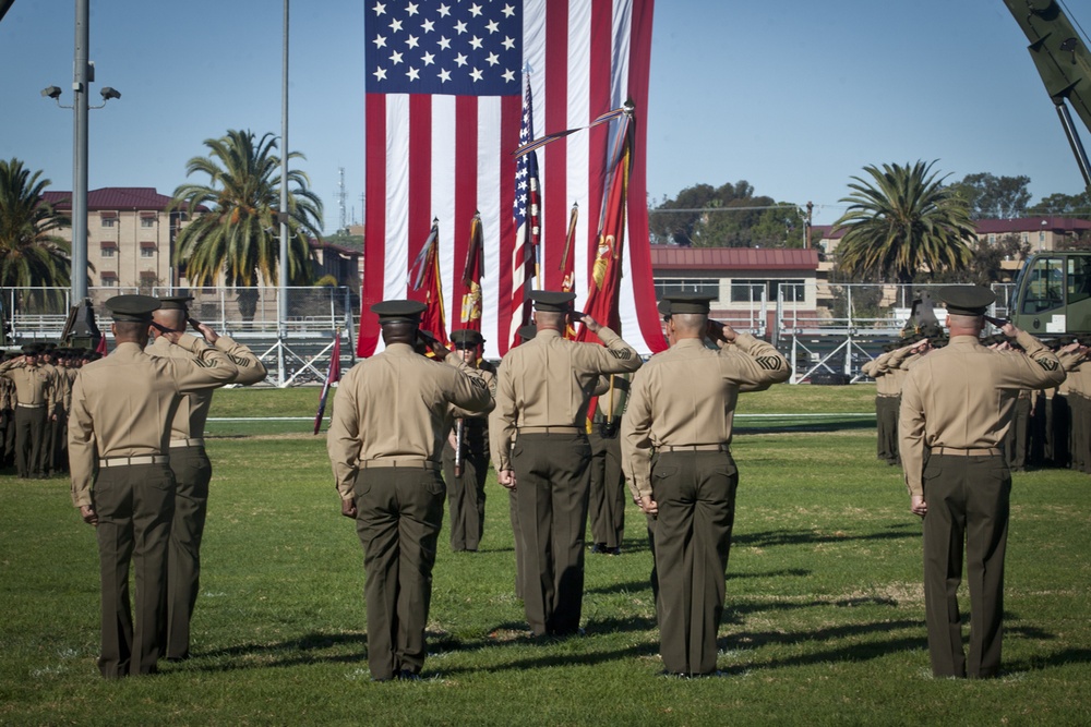 I MEF Sgt. Maj. Relief and Appointment Ceremony