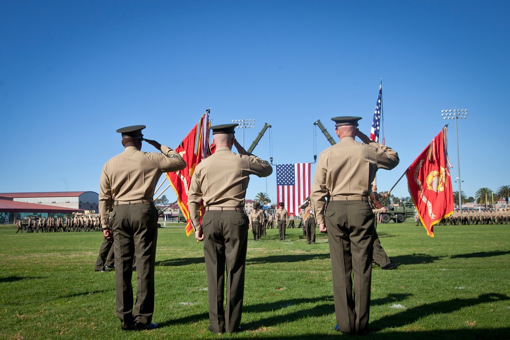 I MEF Sgt. Maj. Relief and Appointment Ceremony