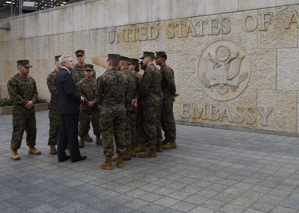 Secretary of the Navy trip to Colombia