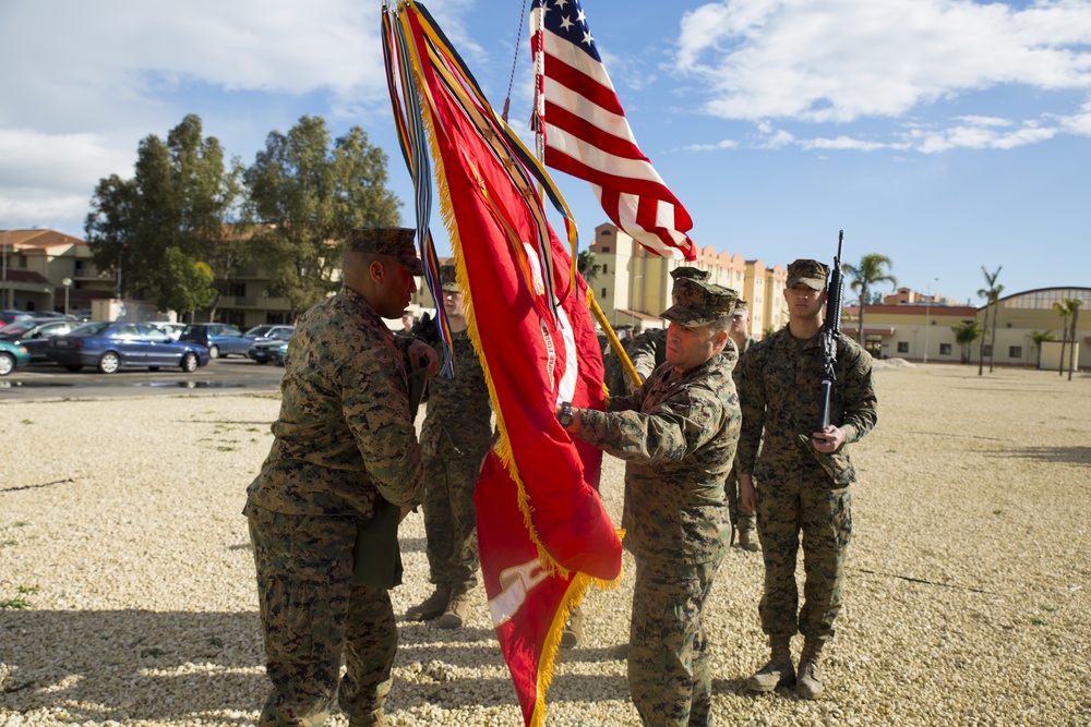 U.S. Security Cooperation unit conducts change of command in Italy