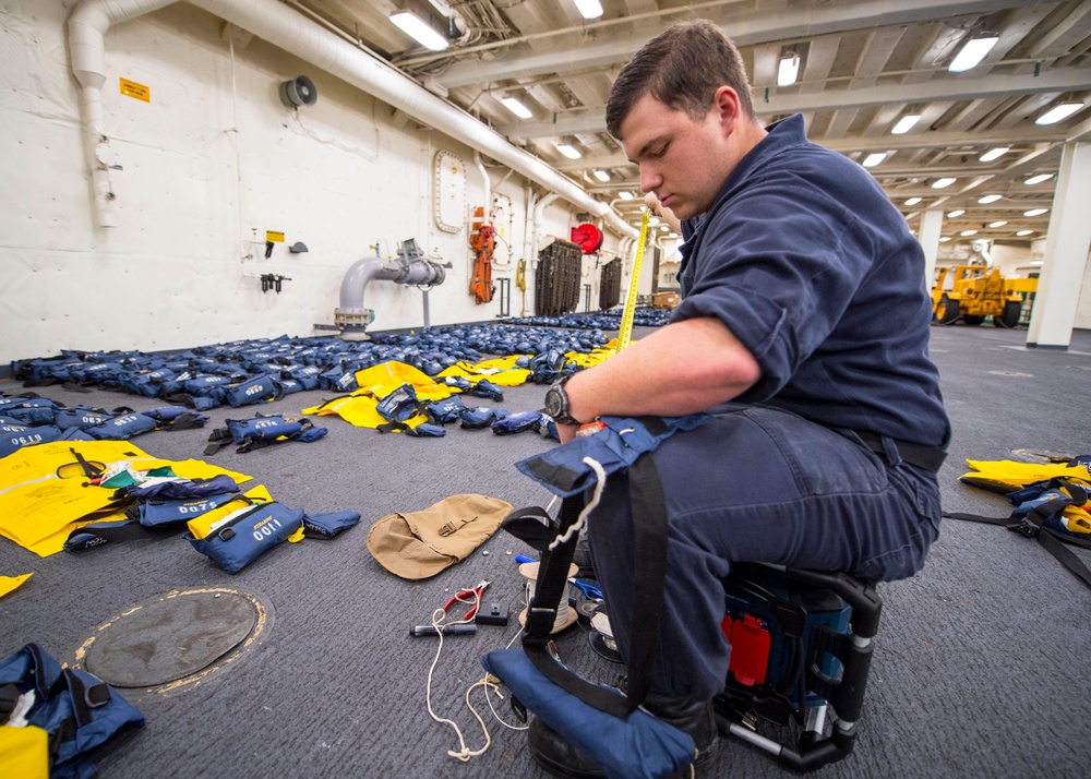 USS Green Bay operations