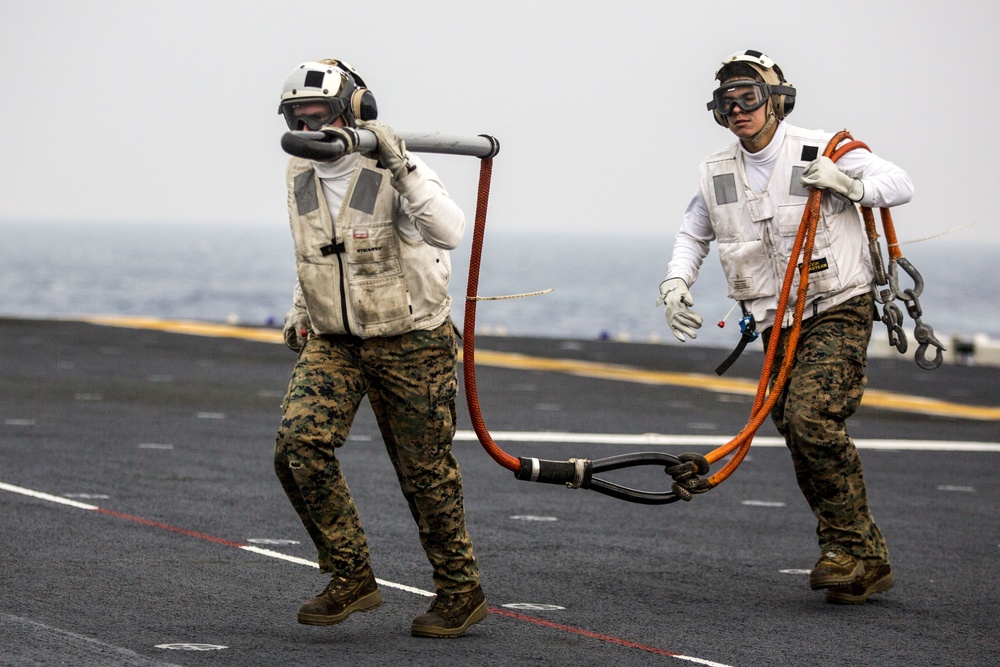 31st MEU Replenishment at Sea