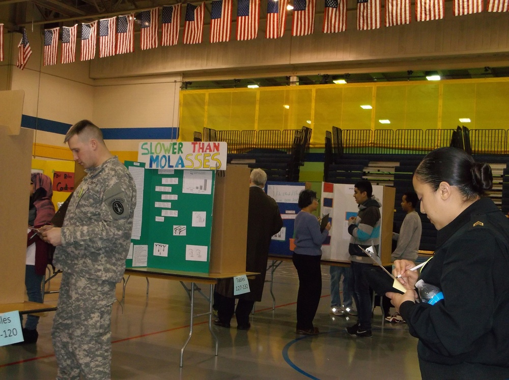 TJMS students teach service members valuable lessons
