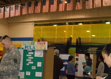 TJMS students teach service members valuable lessons