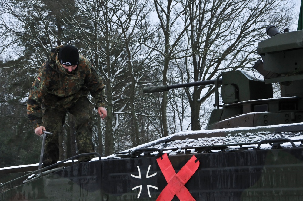 Bull Troop, 2 CR multinational convoy maneuvers