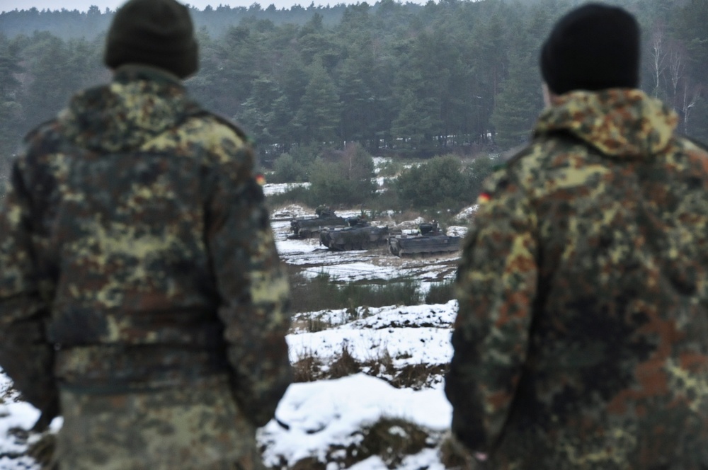Bull Troop, 2 CR multinational convoy maneuvers