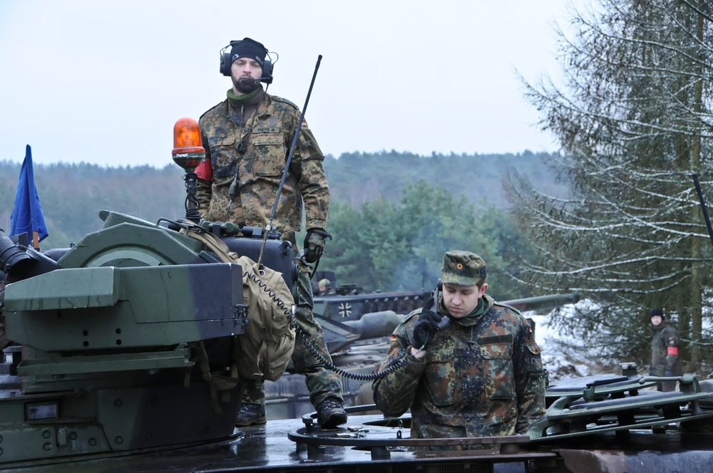 Bull Troop, 2 CR multinational convoy maneuvers