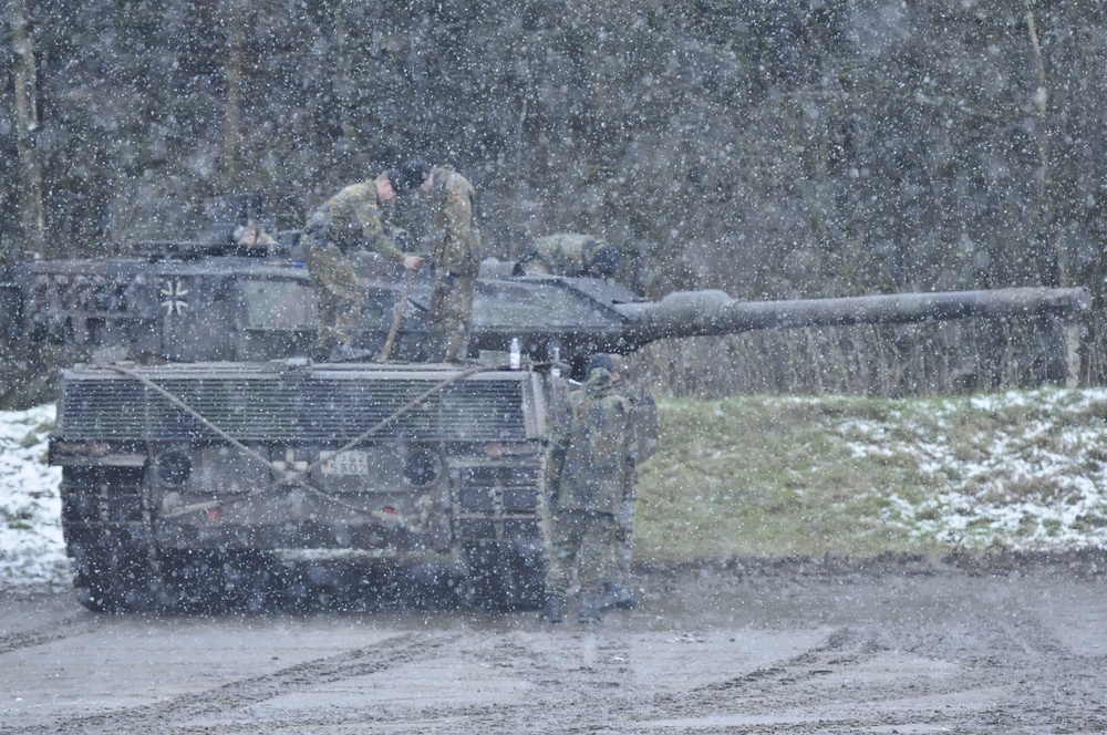 Bull Troop, 2 CR multinational convoy maneuvers