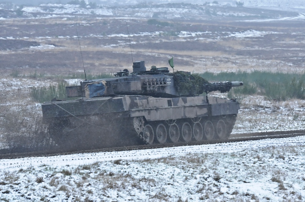 Bull Troop, 2nd CR multinational convoy maneuvers