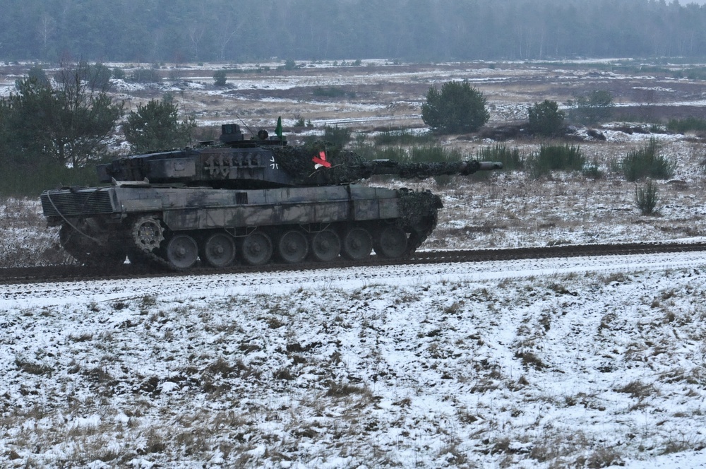 Bull Troop, 2nd CR multinational convoy maneuvers