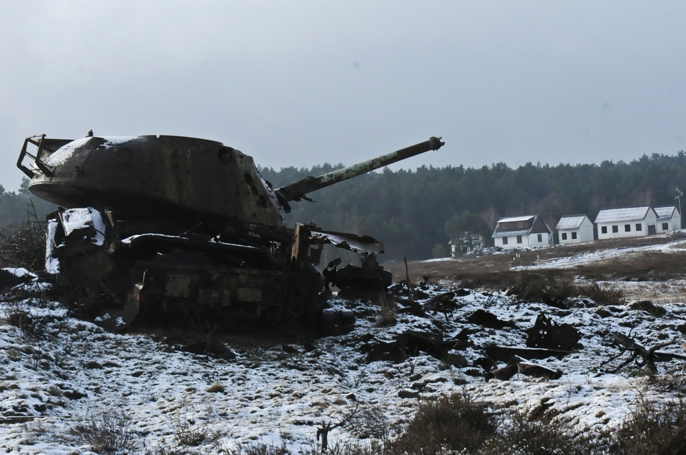Bull Troop, 2nd CR multinational convoy maneuvers
