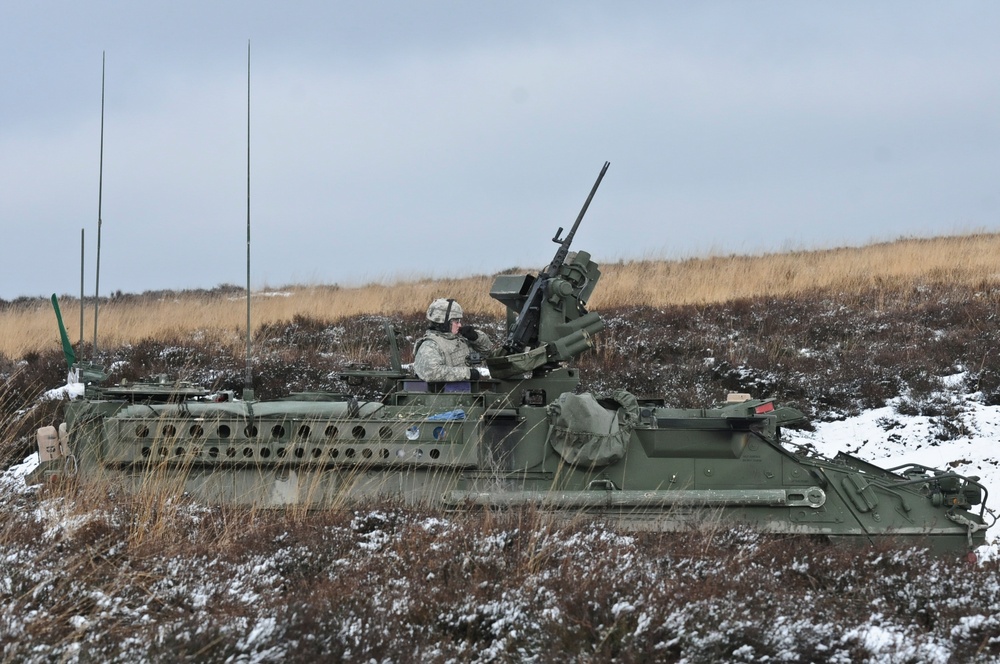 Bull Troop, 2 CR Multinational Convoy Maneuvers