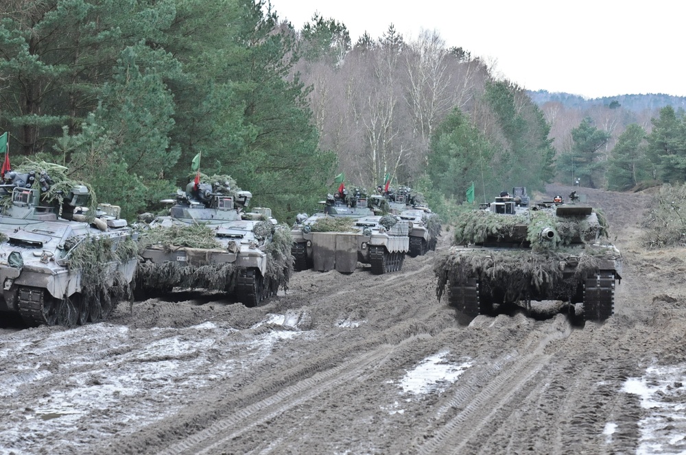 Bull Troop, 2 CR Multinational Convoy Maneuvers