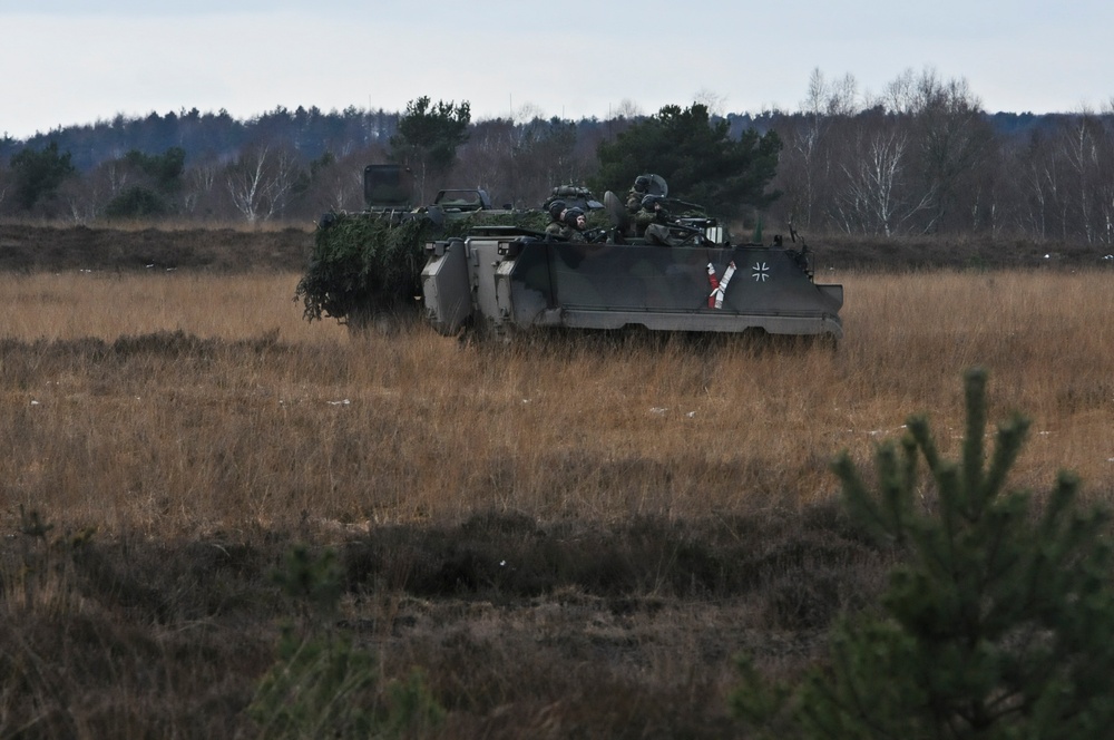 Bull Troop, 2 CR Multinational Convoy Maneuvers