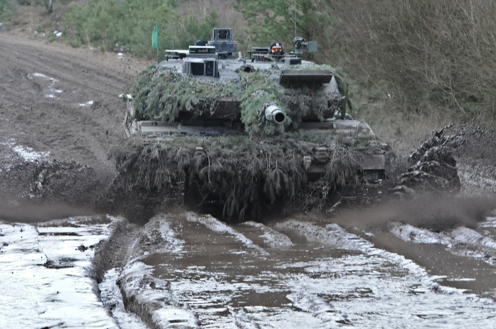 Bull Troop, 2nd CR multinational convoy maneuvers