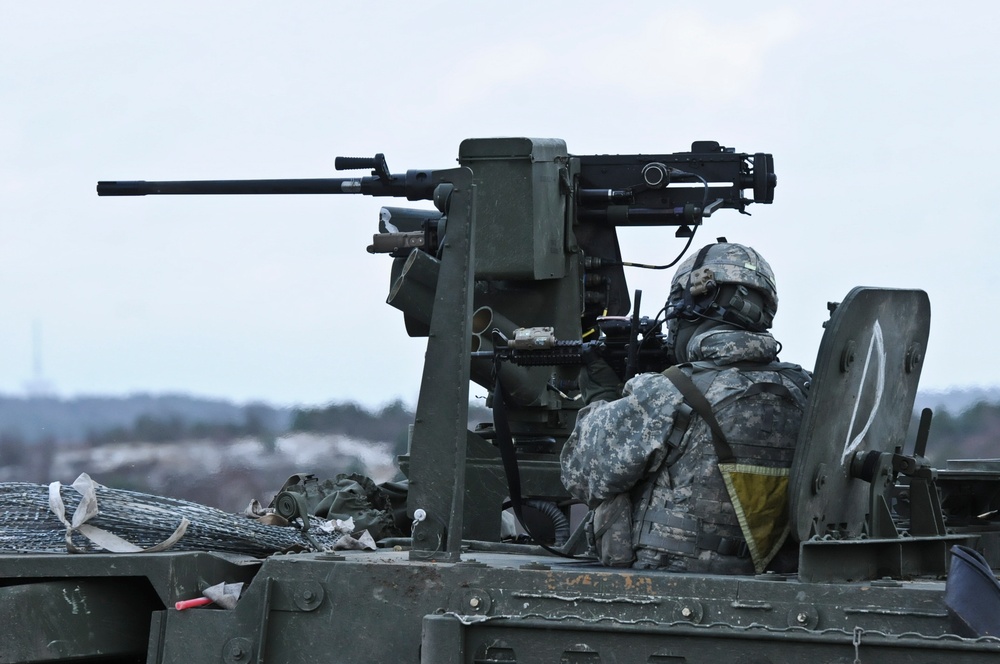 Bull Troop, 2nd CR multinational convoy maneuvers