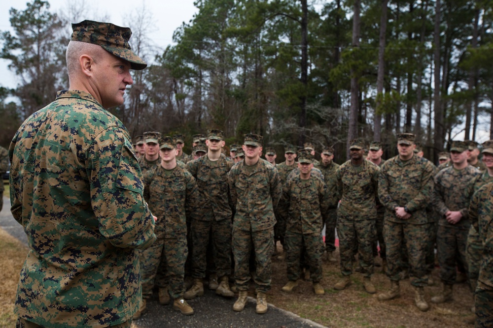 26th Marine Expeditionary Unit Command Element Decomposite Ceremony