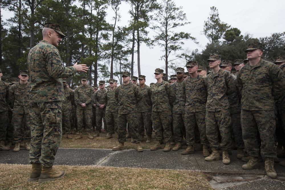 26th Marine Expeditionary Unit Command Element Decomposite Ceremony