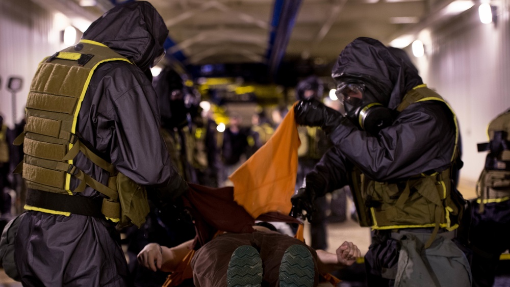 CBIRF Decontamination Platoon puts critical skillsets to test