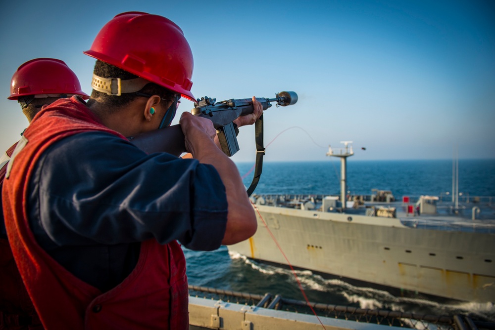 USS Carl Vinson replenishment