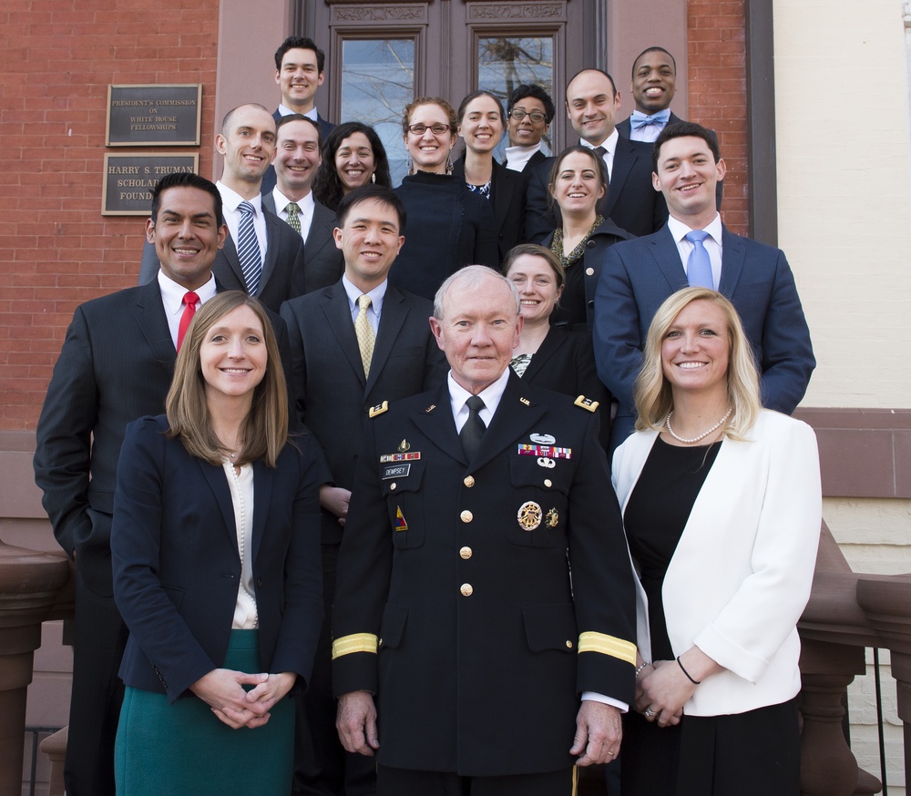 Chairman speaks with White House Fellows