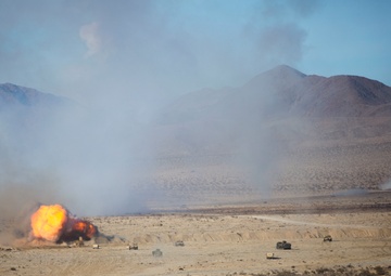 1st Tanks Battalion Train During ITX 2-15