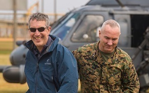 Military generals, VIP’s tour Camp Schwab