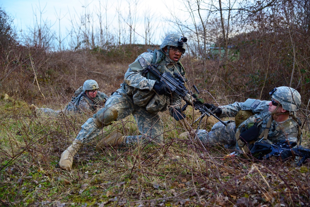 173rd Airborne Brigade day and night patrolling at Longare Complex