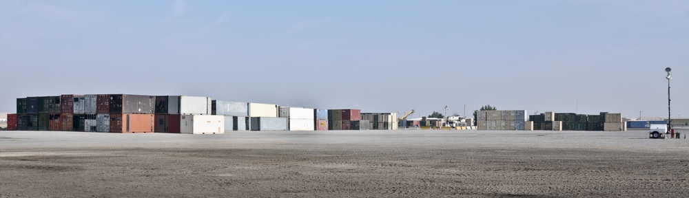1st TSC manages the CENTCOM container stockpile