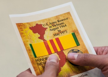 Army Reserve honors its Vietnam veterans